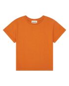 T-Shirt en Coton Bio Whitney sienne