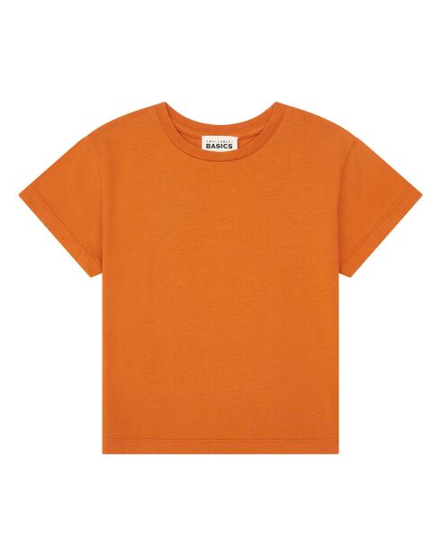 T-Shirt en Coton Bio Whitney sienne
