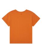 T-Shirt en Coton Bio Whitney sienne