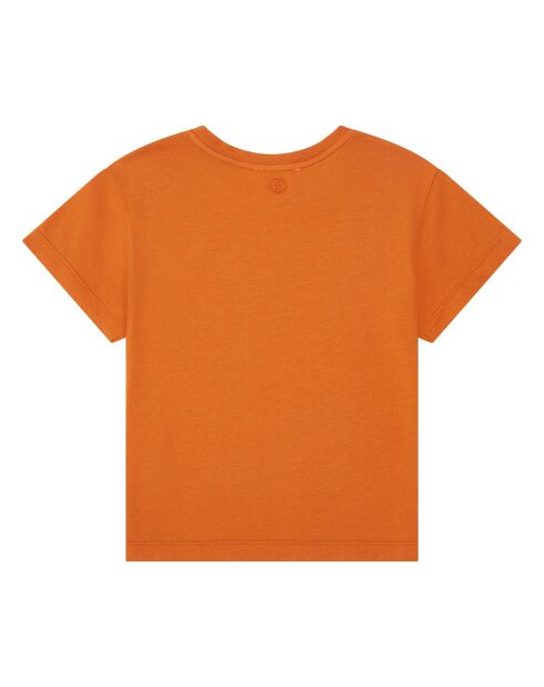 T-Shirt en Coton Bio Whitney sienne