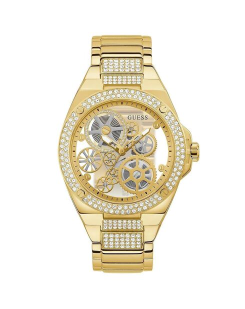 Montre Homme Big Reveal en Acier dorée