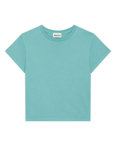 T-Shirt en Coton Bio Whitney vert menthe