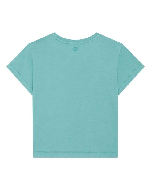 T-Shirt en Coton Bio Whitney vert menthe