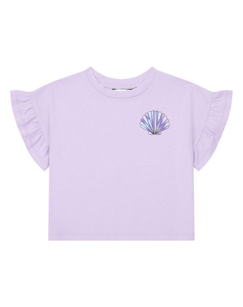 T-Shirt en Coton Bio Will lilas