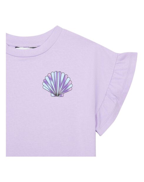 T-Shirt en Coton Bio Will lilas