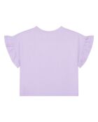 T-Shirt en Coton Bio Will lilas