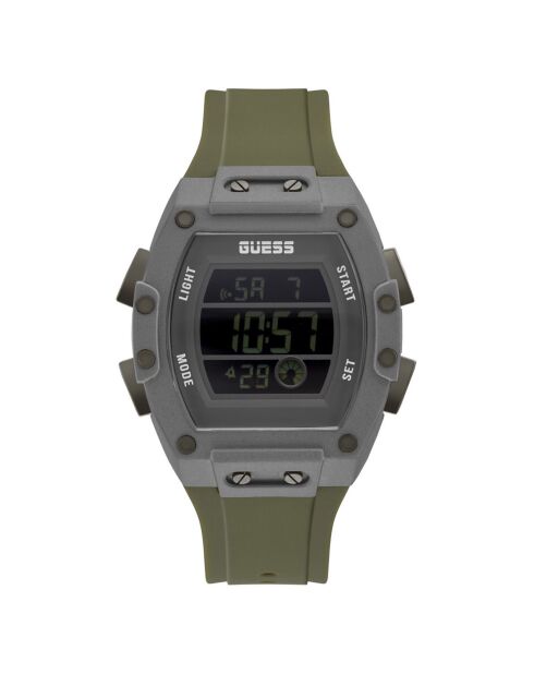 Montre Homme Phoenix en Silicone verte