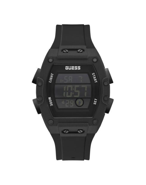 Montre Homme Phoenix en Silicone noire