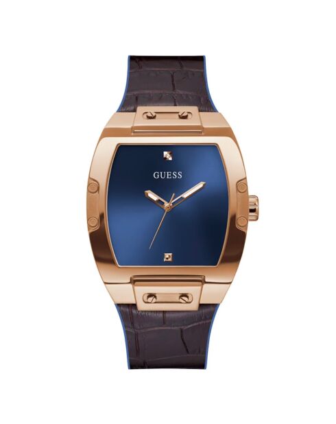 Montre Homme Phoenix en Silicone marron