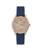 Montre Femme Lady Idol en Silicone bleue