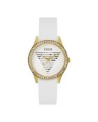 Montre Femme en Silicone blanche