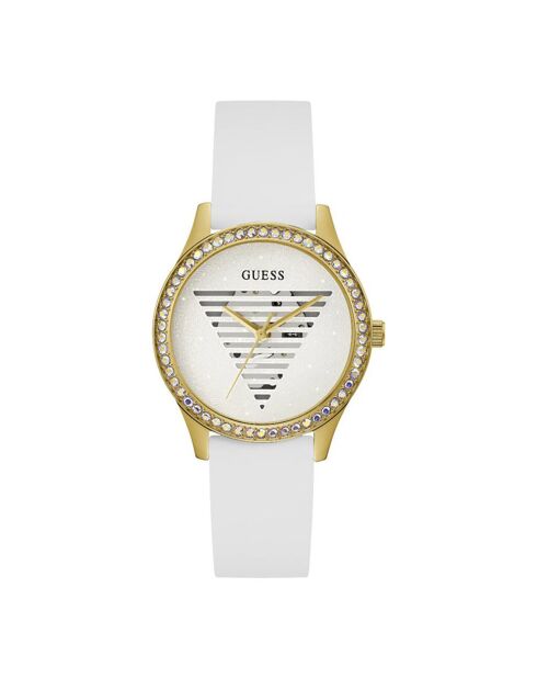 Montre Femme en Silicone blanche