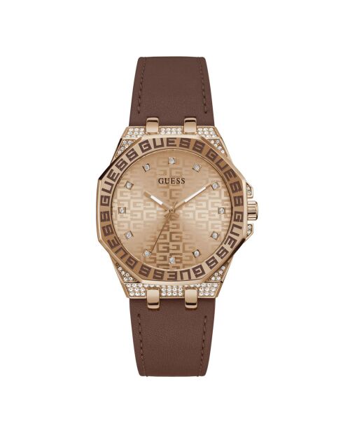 Montre Femme Insignia en Silicone marron