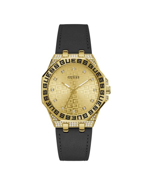 Montre Femme Insignia en Cuir noire