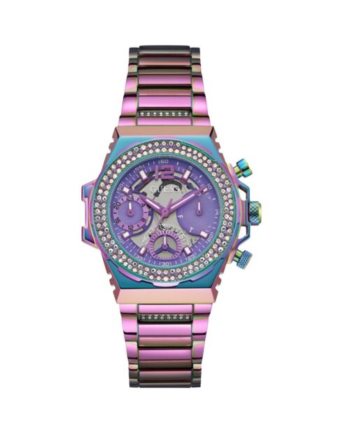 Montre Femme Fusion en Acier multicolore
