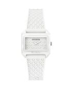 Montre Femme Mod Pop en Silicone blanche