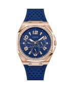 Montre Femme Zest en Silicone bleue
