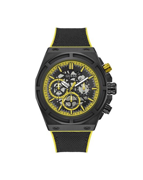 Montre Homme Masterpiece en Silicone noire