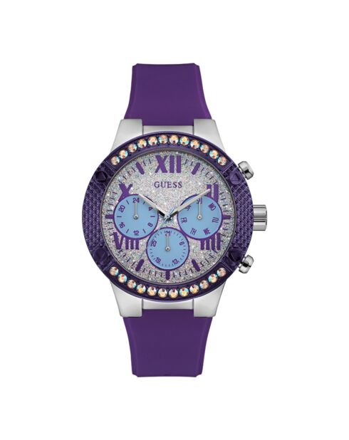 Montre Femme en Silicone violette