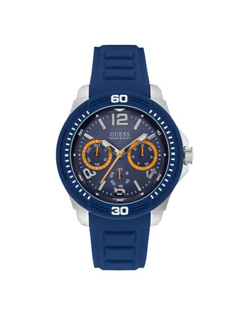 Montre Homme Tread en Caoutchouc bleue