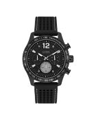 Montre Homme Fleet en Silicone noire