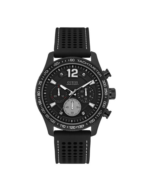 Montre Homme Fleet en Silicone noire