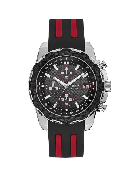Montre Homme Octane en Caoutchouc noire