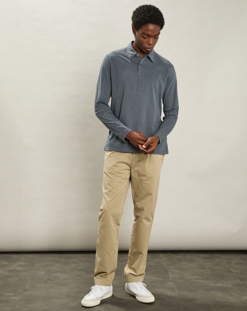 Polo Thunder a manica lunga