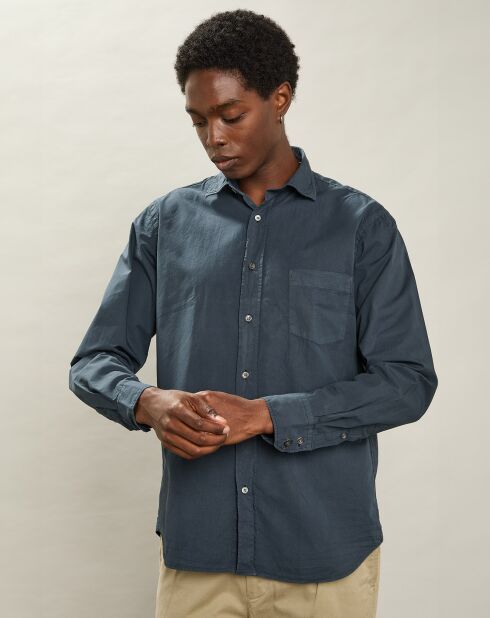 Chemise regular Paul Pat carbone