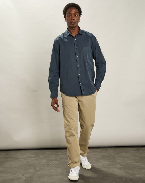 Chemise regular Paul Pat carbone