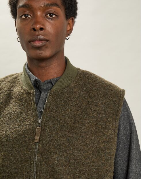 Gilet en Fausse Fourrure armée