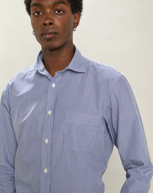 Chemise regular Paul bleue