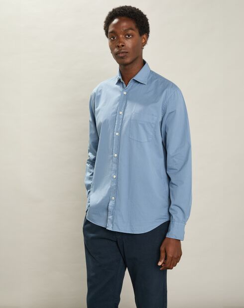 Chemise regular Paul Pat chambray