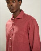 Chemise en Flanelle regular Paul rouge