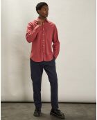 Chemise en Flanelle regular Paul rouge