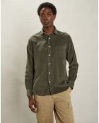 Chemise regular en Velours côtelé Paul Pat militaire