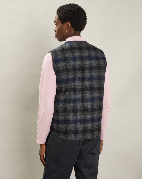 Gilet en Laine mélangée Vince marine