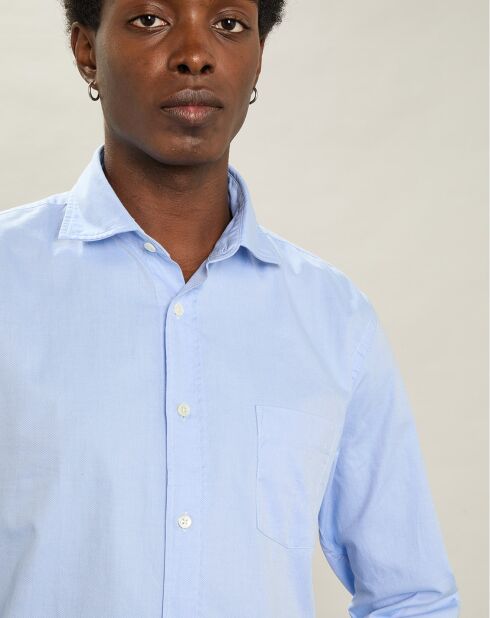 Chemise regular Paul bleue