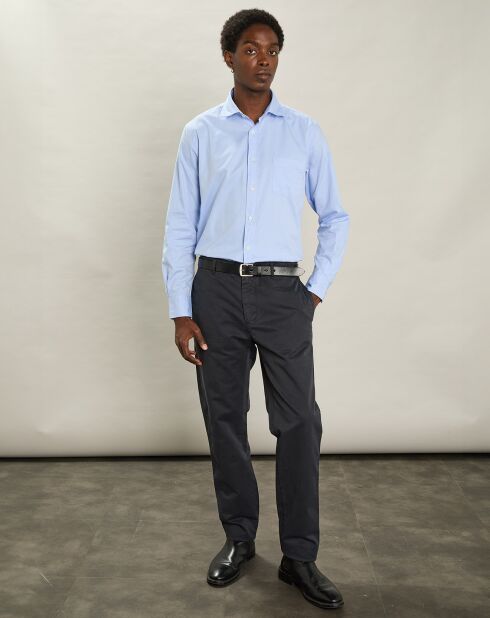 Chemise regular Paul bleue