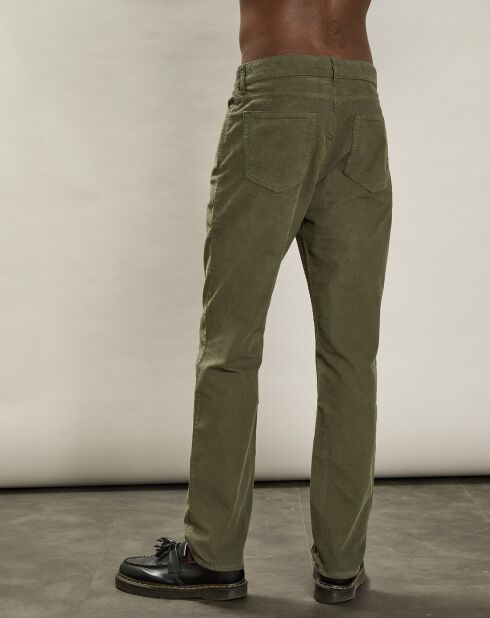 Pantalon en Velours côtelé Tim armée