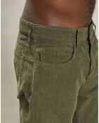 Pantalon en Velours côtelé Tim armée