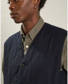 Gilet en Laine mélangée Vince marine