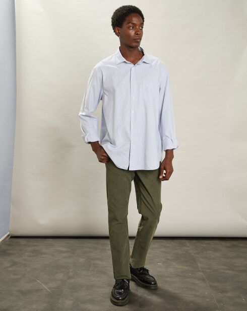 Chemise regular Paul grise