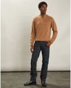 Pull en Laine & Cachemire Camionneur chameau