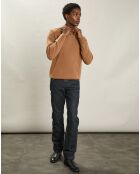 Pull en Laine & Cachemire Camionneur chameau