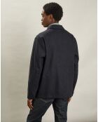Veste 100% Laine Jour marine