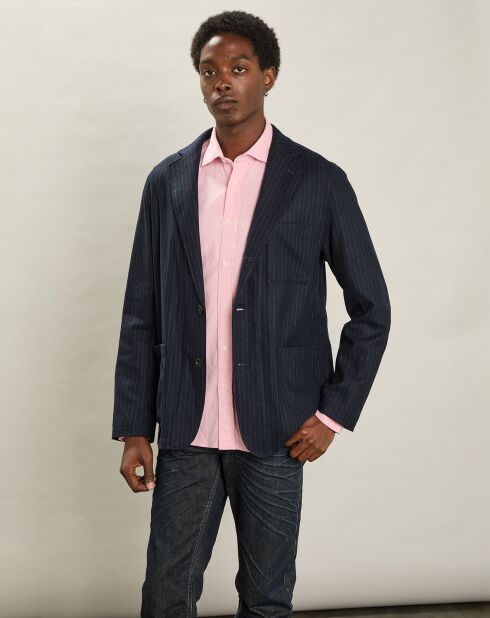 Veste en Laine mélangée Jonny marine