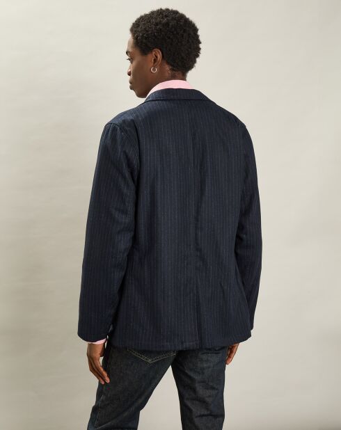 Veste en Laine mélangée Jonny marine