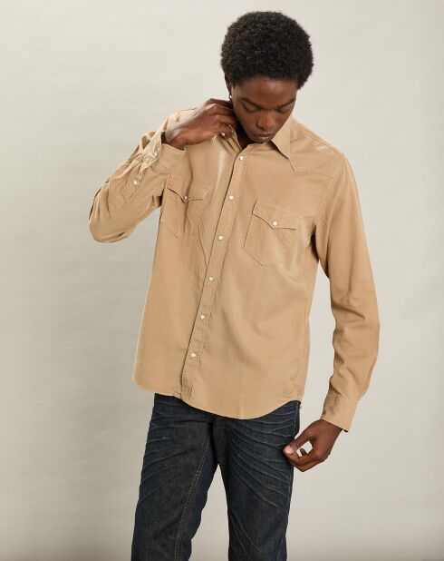 Chemise regular Phoenix Pat clay