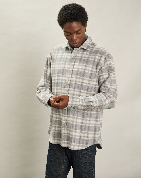 Chemise regular Paul grise